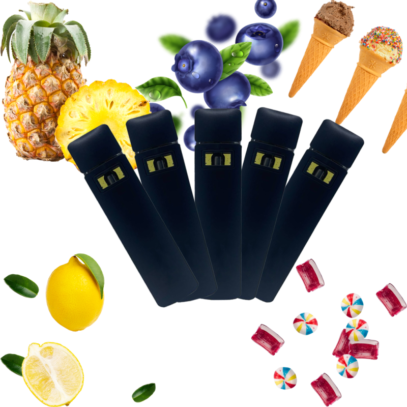 THC Vapes - Classic Multi Taste Pack - Each Classic taste included - THC Zen Vapes